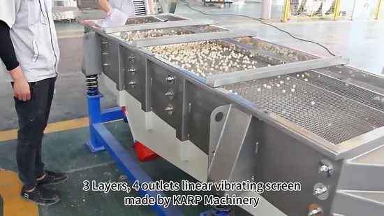 Ce Certificate Vibrating Screen Classifier