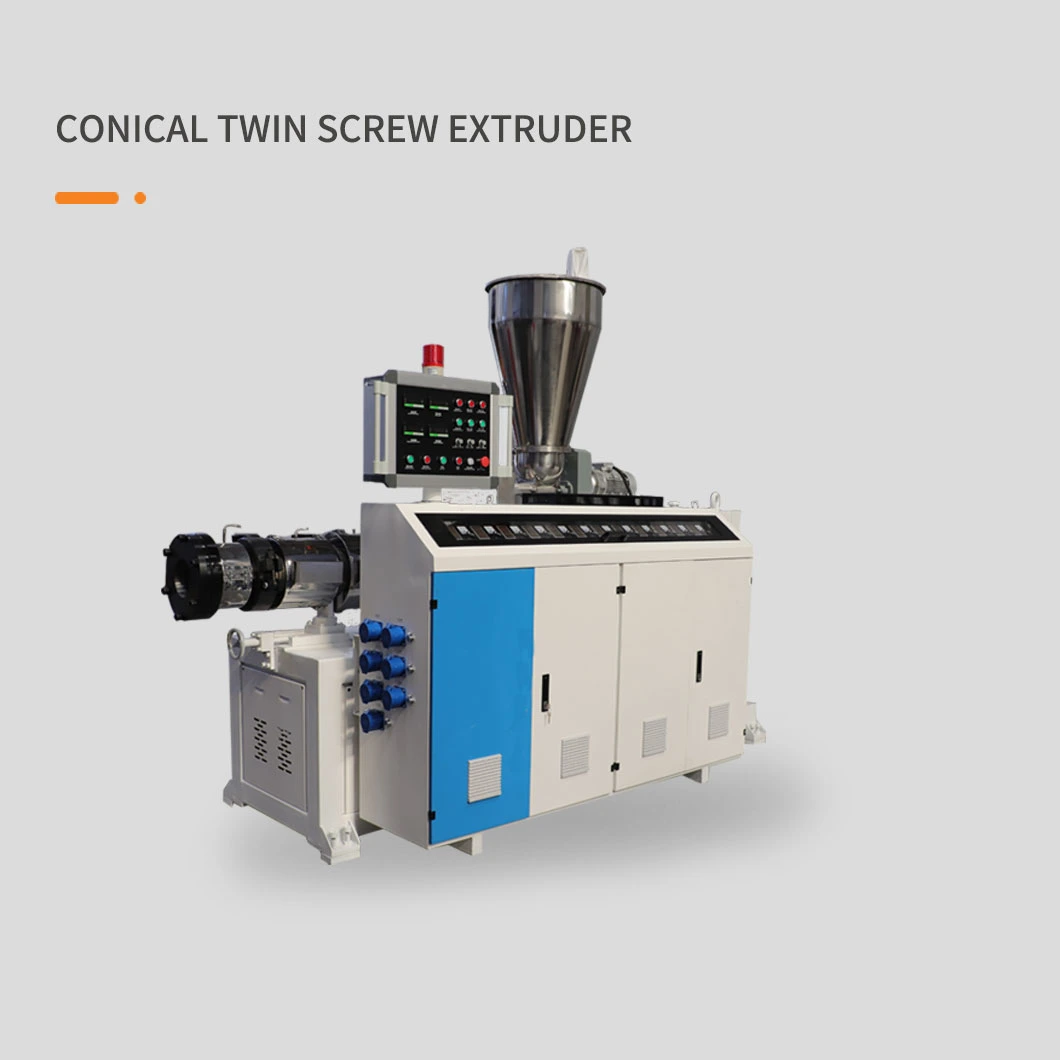 Plastic PE/PVC/PPR/HDPE/LDPE/CPVC/UPVC Pipe/ Tube/ Profile/ Panel/Ceiling Extruder/ Single Screw/ Conical Twin/Double Screw/ Parallel Extrusion Machine Extruder