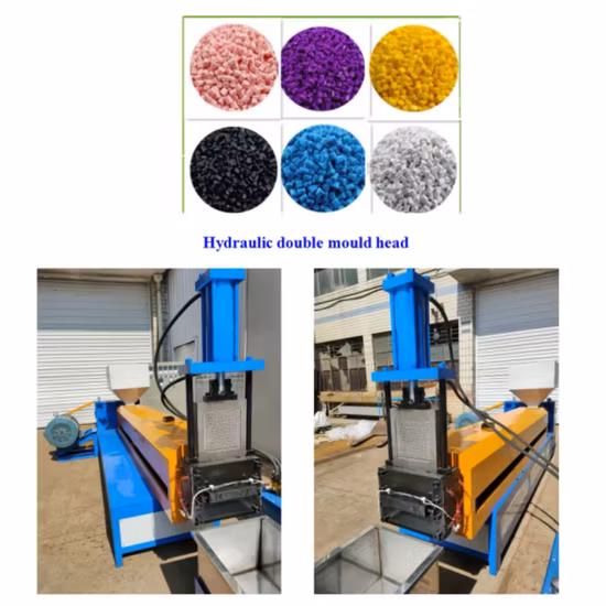 PVC Scramps Recycling Granulating Machine