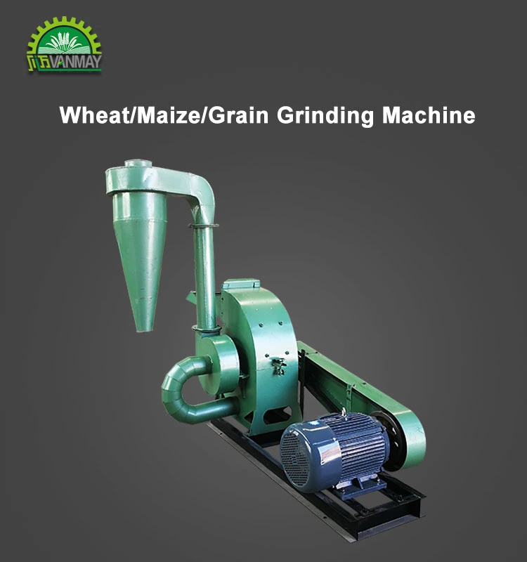 Grain Grass Rice Husk Hammer Mill Feed Machines for Feed Production