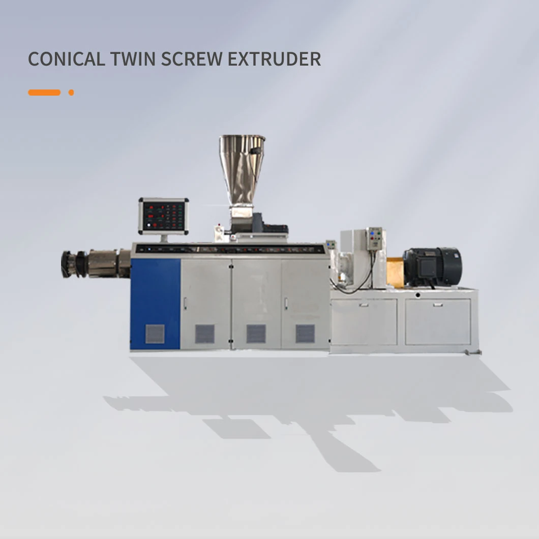 Plastic PE/PVC/PPR/HDPE/LDPE/CPVC/UPVC Pipe/ Tube/ Profile/ Panel/Ceiling Extruder/ Single Screw/ Conical Twin/Double Screw/ Parallel Extrusion Machine Extruder