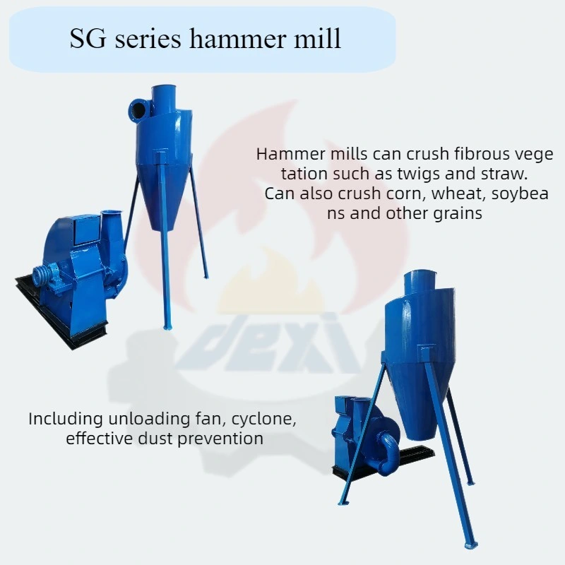 Grinding Corn COB Machine Maize Animal Feed Corn Small Hammer Mill for Sale