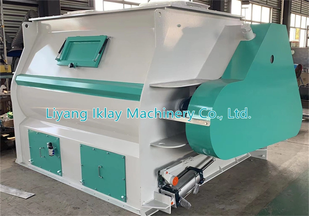 Double Shaft Paddle Feed Mixer Mixing Machine Feed Mixing Equipment