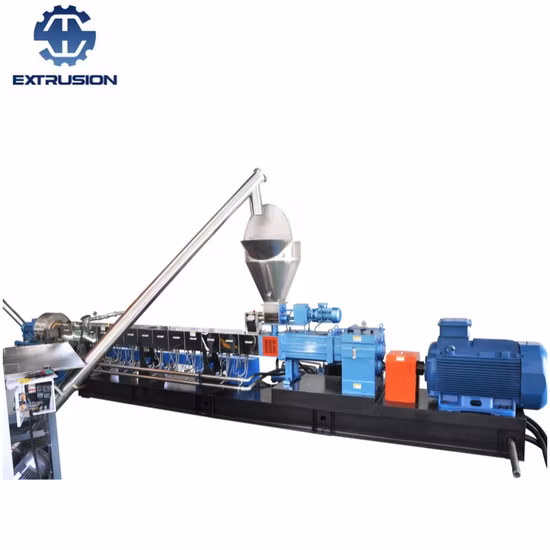 Best Price Plastic Raw Material Granule Twin Screw Extruder