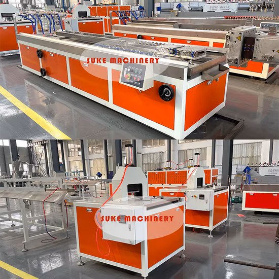 PE WPC Profile Machine WPC Composite Decking Flooring Extrusion Production Line Plastic Machine Extruder
