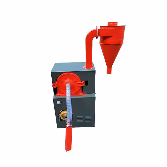 Food Process Machinery for Poultry Feed Grains Automatic Feeding Pulverizer High Quality Mini Grinder Feed Milling Machinery Corn Mill Grain Grinder Pulverizer