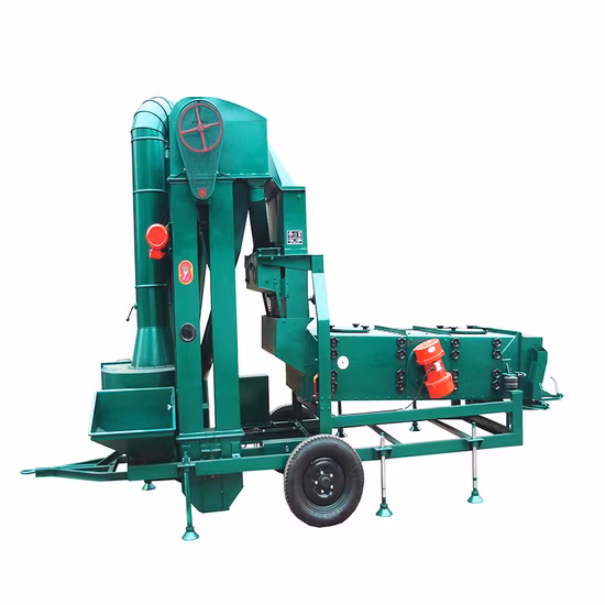 Green Torch High Frequency Vibrating Screen Sifter Grain Seeds Classifiers for Sale