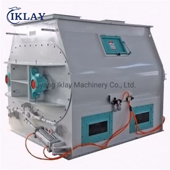 Double Shaft Paddle Feed Mixer Mixing Machine Feed Mixing Equipment