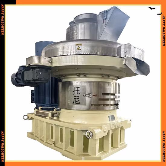 Tony 2.5-3ton/Hr 160kw High Efficiency Wood Pellet Mill