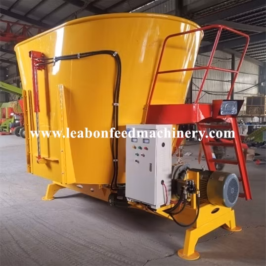 Dairy Farm Feed Processing Machines Vertical Horizontal Type Tmr Fodder Mixing Machine Tmr Mixer