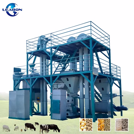 Homemade Livestock Poultry Feed Pellet Making Mill for Small Farm