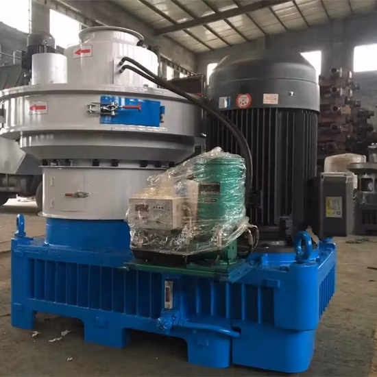 Ring Die Pelletizer 560 760 860 Model Rice Husk Straw Sawdust Biomass Wood Pellet Machine/Mill for Wheat Straw Coconut Palm Leaf Briquette Pelletizing