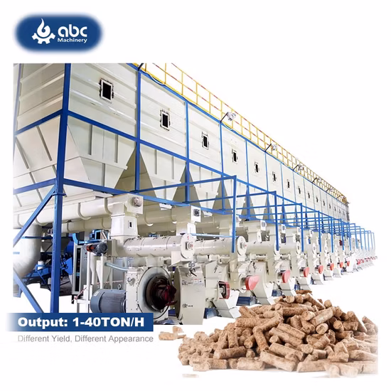 Hot Selling Flat/Ring Die Cotton Stalk Biomass Sawdust Wood Feed Pellet Granulator Pellet Making Machine Price 6-8 mm Wood Pellet Mill 500 Kg/H 1-10 Tons
